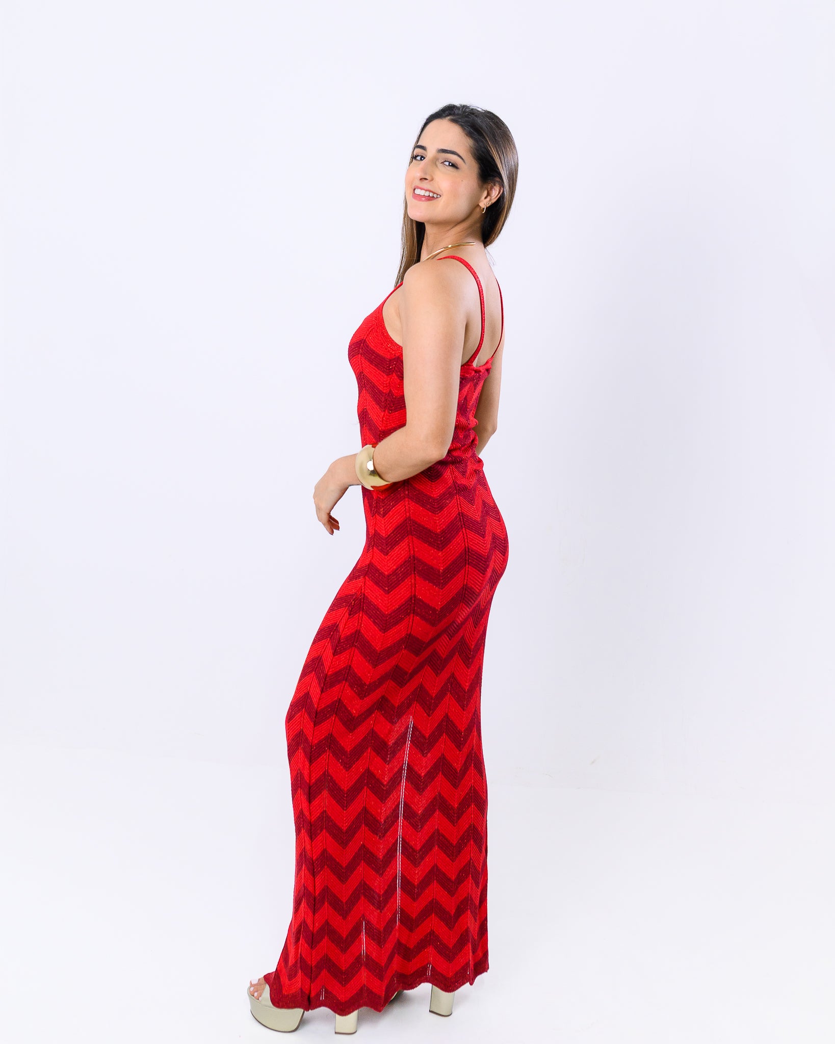 Vestido Longo Tricot Ana