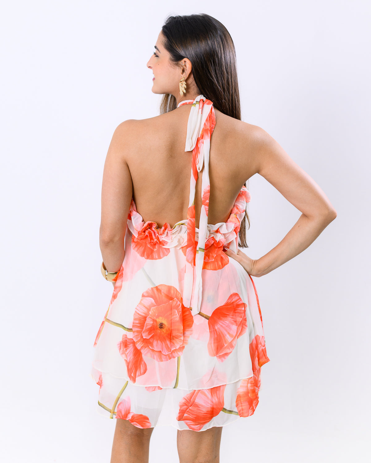 Vestido Midi Amarração Sol