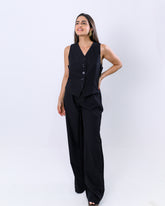 Conjunto Calça e Colete Alfaiataria Carla