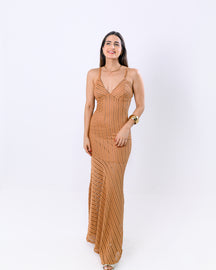 Vestido Longo Cordone Kelly