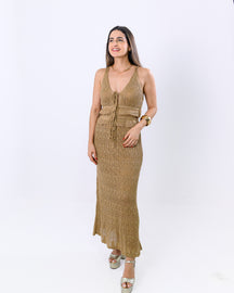 Vestido Longo Tricot Luna