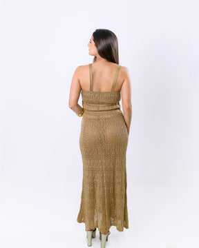 Vestido Longo Tricot Luna