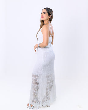 Vestido Longo Tricot Luna