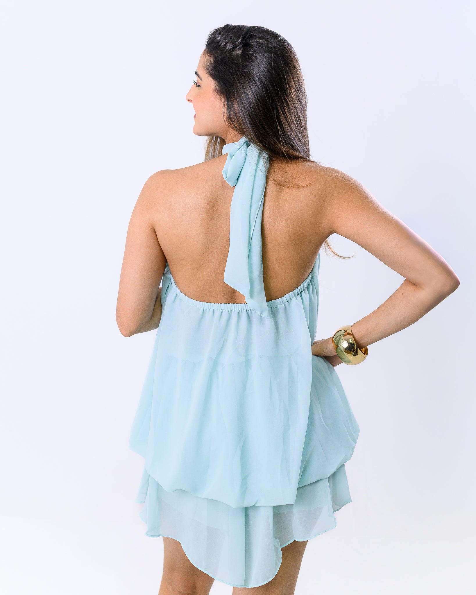 Macaquinho Crepe Mel