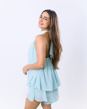 Macaquinho Crepe Mel